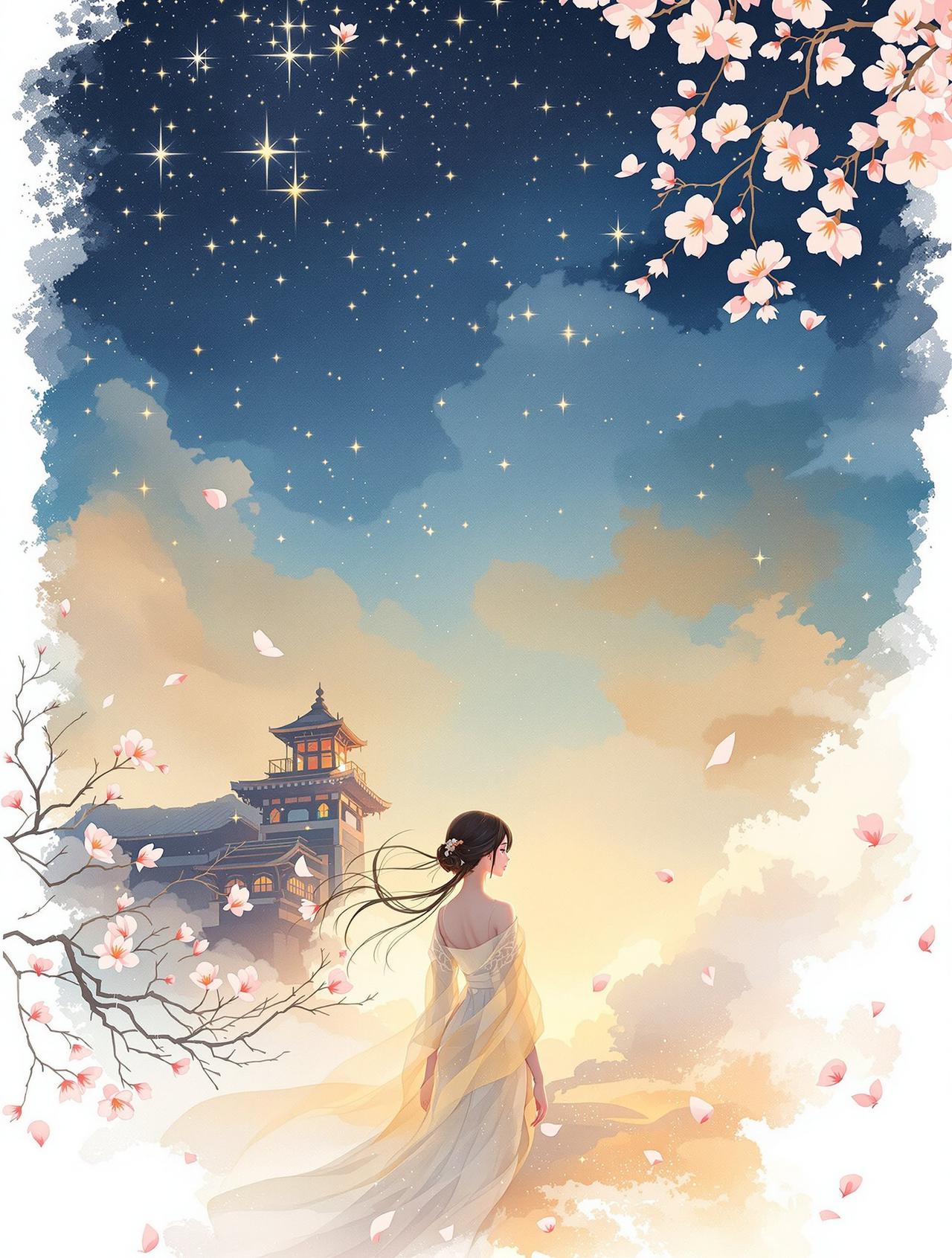 色色漫画作品 - 星落成诗